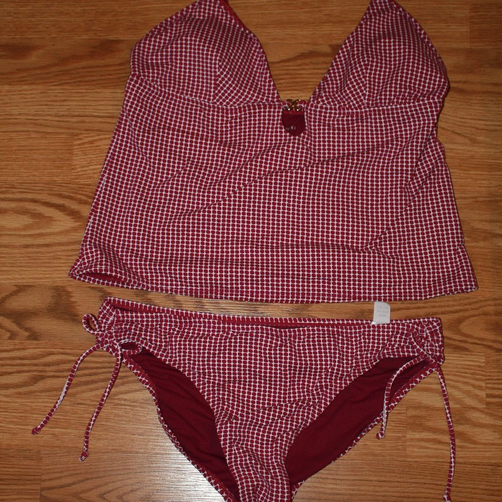 Purple Tommy Hilfiger Tankini